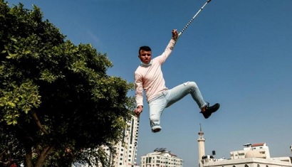 Parkour Bawa Anak Muda Rasakan Secercah Cahaya Ke Dalam Kehidupan Yang Suram Di Gaza